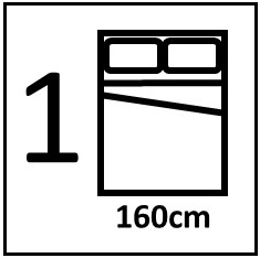 Icône lit 160cm